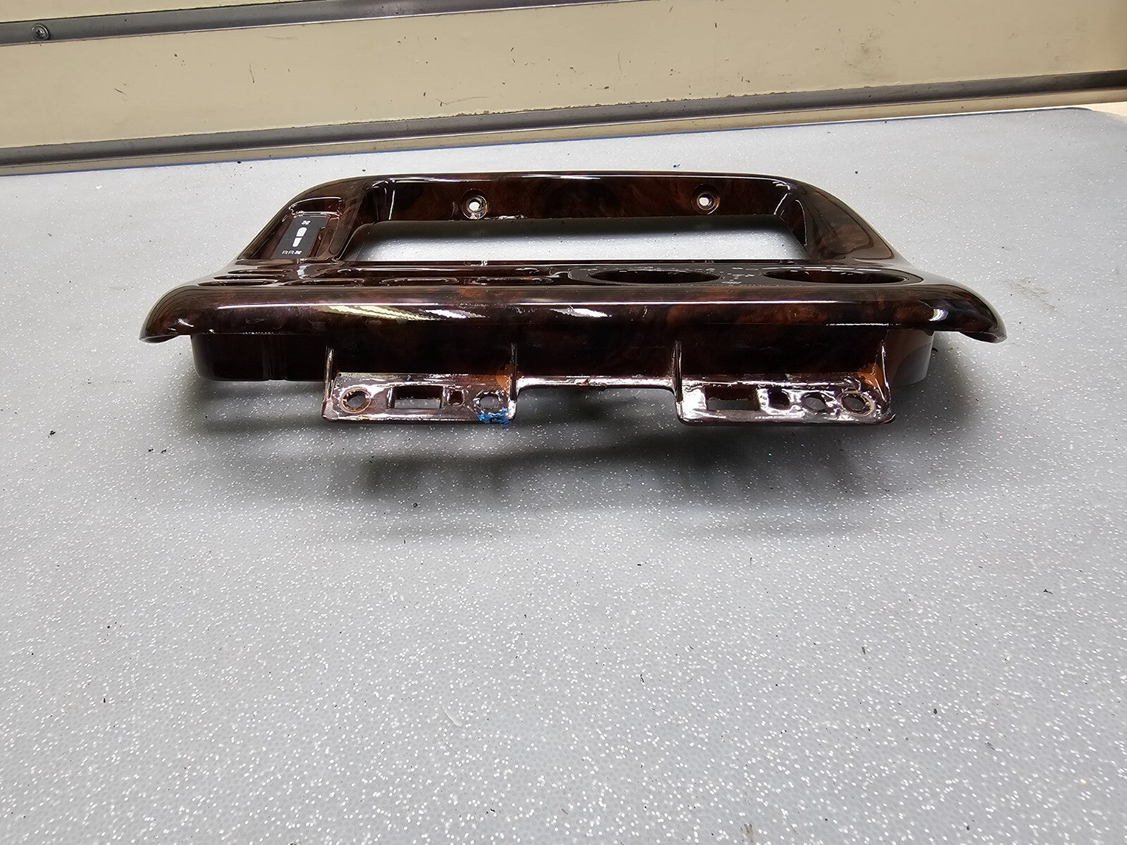 🔥96-00 Dodge Caravan Voyager A/C Heater Climate Temp Control Bezel WOODGRAIN