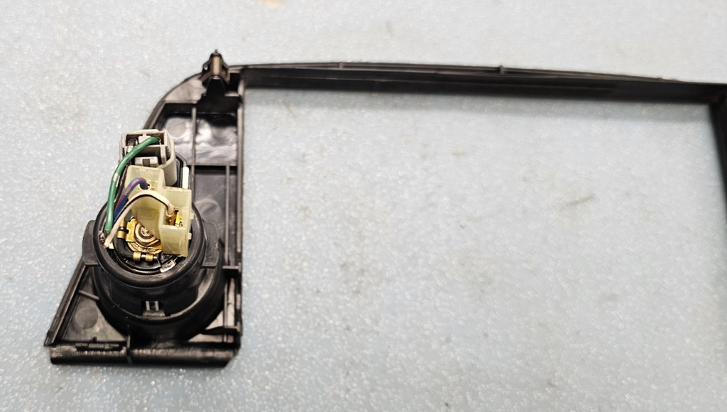 🔥92-96 Toyota Camry Radio Bezel Trim Cigarette Lighter Outlet OEM BLACK
