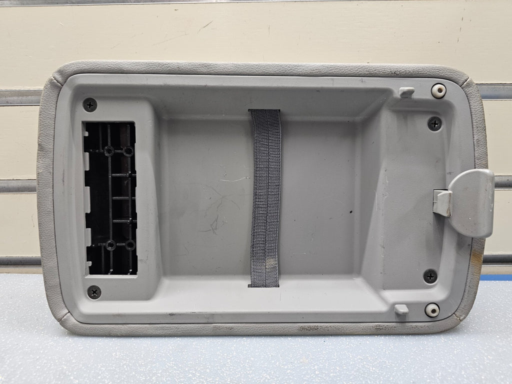 🔥07-12 Hyundai Santa Fe Center Console Arm Rest Cover Lid Top Pad Assembly Gray