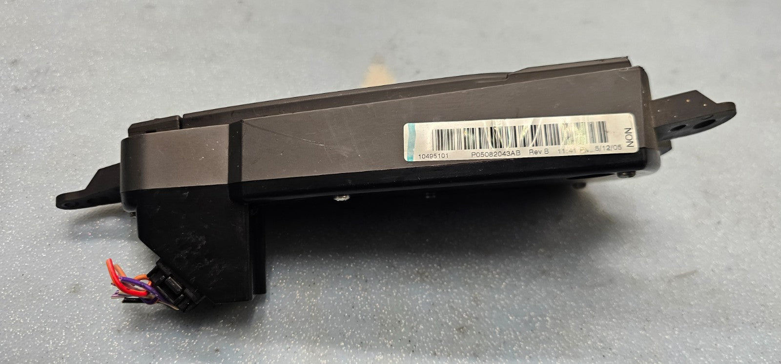 🔥04-07 CHRYSLER PACIFICA DASH ANALOG CLOCK INFO MENU HAZARD SWITCH OEM