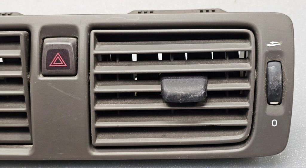 04-07 Volvo S40 Front Middle Dash Center Air Vent Heater Conditioning Bezel Tan