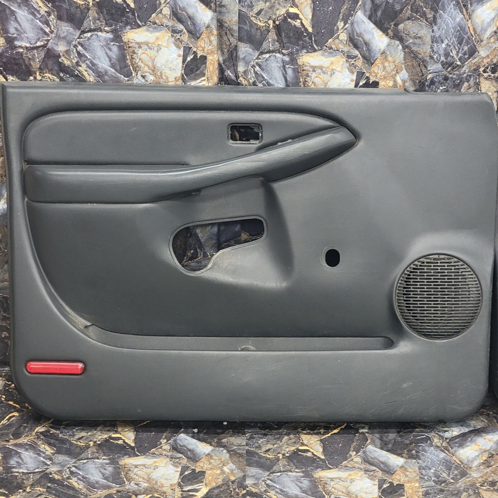 99-06 Silverado SIERRA Door Trim Panel Front LEFT-RIGHT Set Dark GRAY manual D3