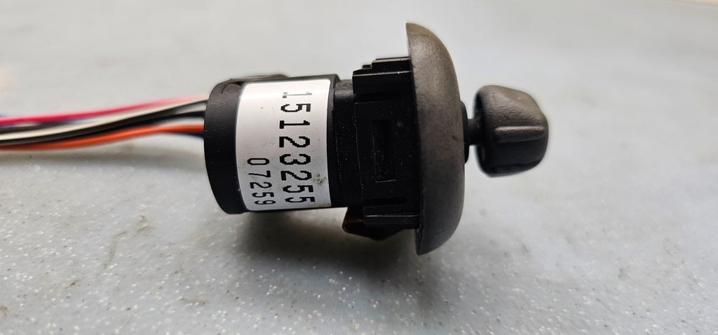 🔥02-09 TRAILBLAZER ENVOY A LEFT DRIVER POWER MIRROR DOOR CONTROL SWITCH BLACK