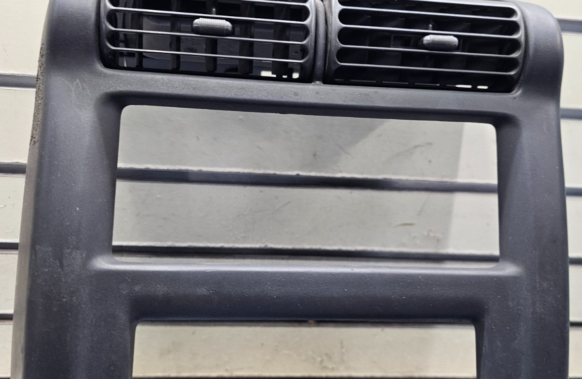 🔥 97-02 Wrangler TJ Center Dash Radio Stereo Display Bezel Panel Black