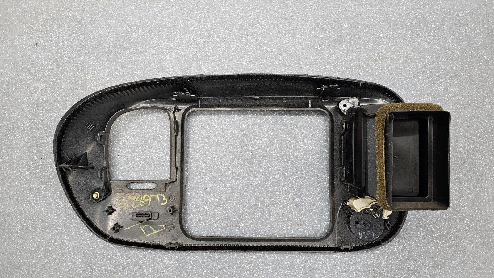 🔥97-03 Ford F150 Center Dash Radio Climate Trim Stereo BEZEL Panel  GRAY