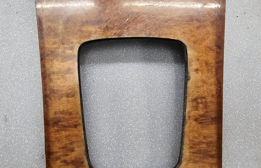 🔥2007-2009 Cadillac SRX Shifter Trim Bezel Front Center Console Woodgrain OEM