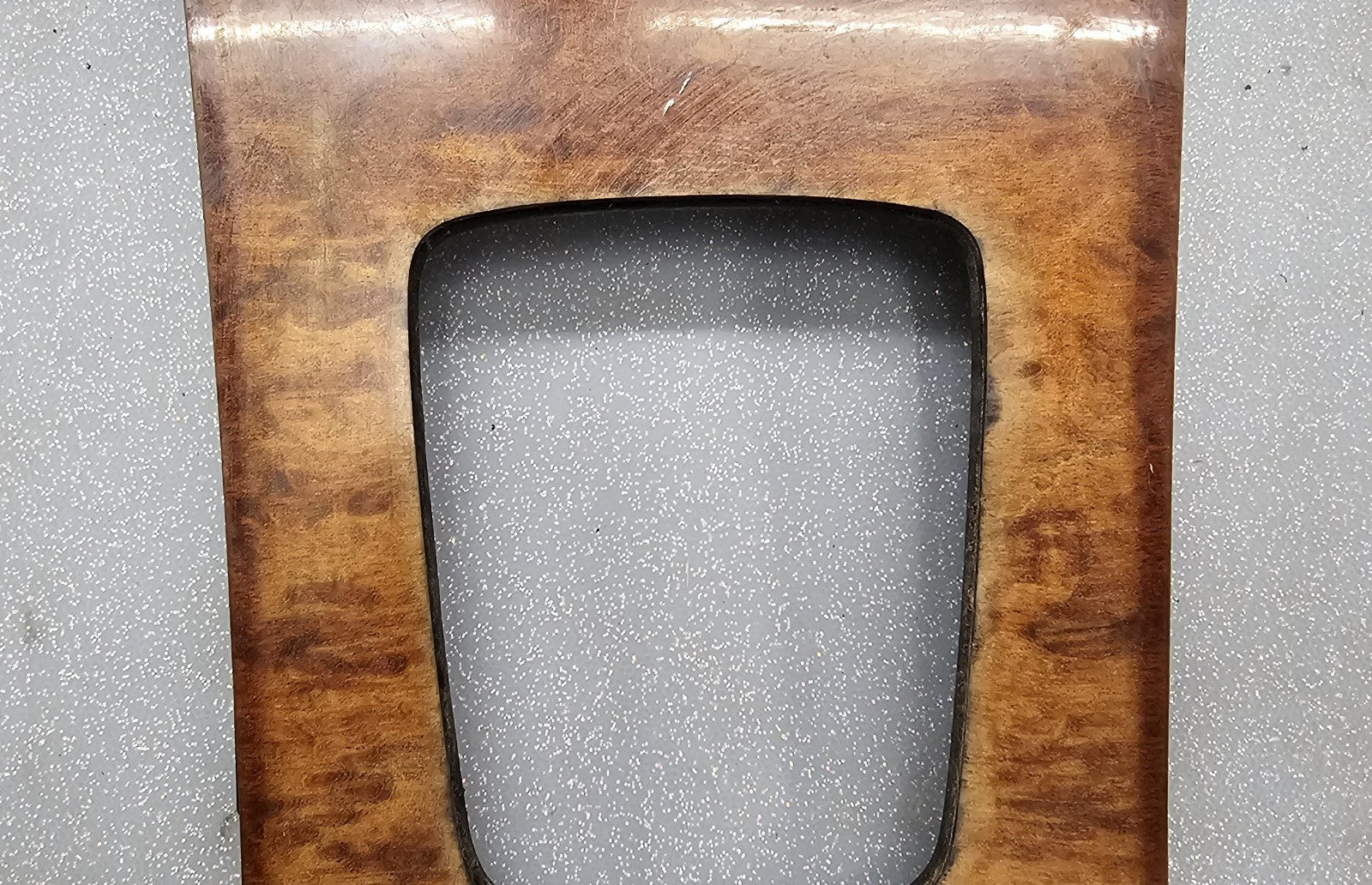 🔥2007-2009 Cadillac SRX Shifter Trim Bezel Front Center Console Woodgrain OEM