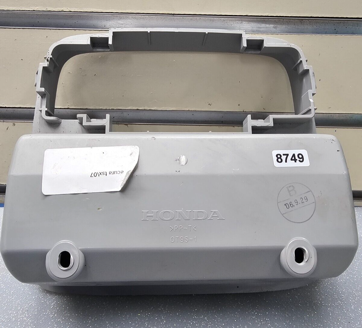 05-10 Odyssey 03-07 Accord Acura TSX Overhead Console Dome Map Light Lamp Gray