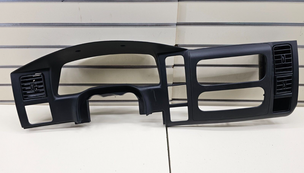 01-04 Dakota Durango Dash Instrument Cluster Speedometer Bezel Trim Panel Black
