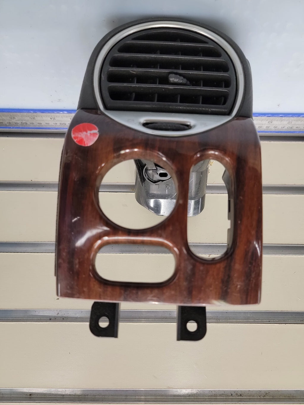 🔥2002-2009 GMC Envoy Driver Left Head Light Switch Bezel Air Vent woodgrain