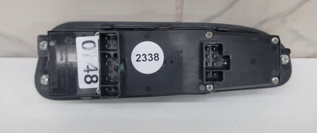05-08 Dodge Ram 1500 Driver Left Door Master Power Window Switch BLACK WS30