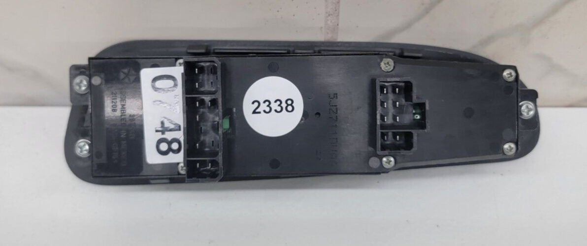 05-08 Dodge Ram 1500 Driver Left Door Master Power Window Switch BLACK WS30