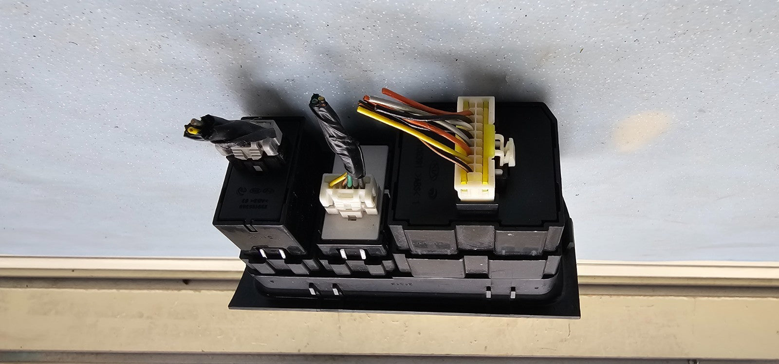 🔥12-17 KIA RIO TRACTION OFF ACTIVE ECO DIMMER CONTROL SWITCH PANEL BLACK OEM