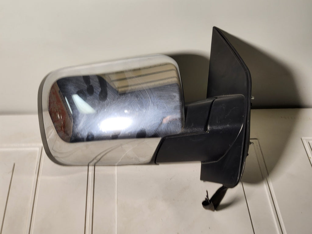 🔥07-13 CHEVY SILVERADO MIRROR AMC SIERA  LEFT SIDE FOR PARTS ONLY BLACK