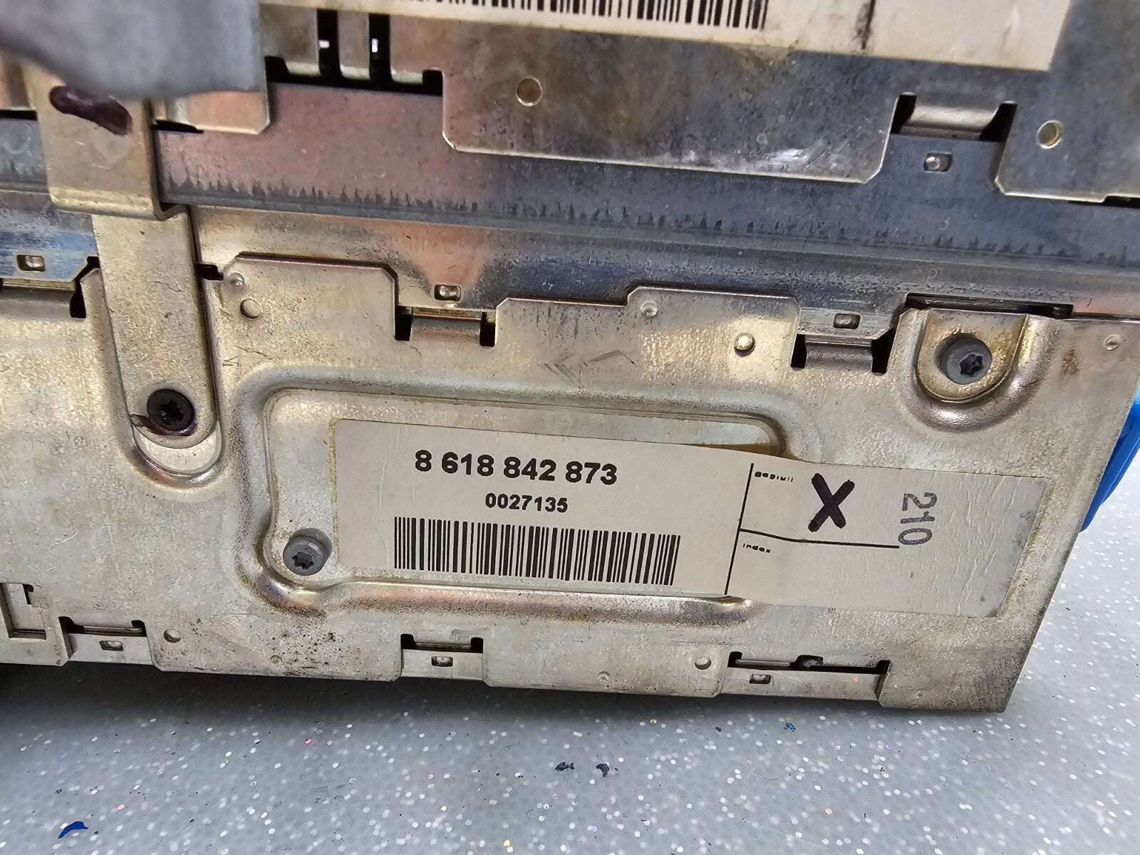🔥00-02 MERCEDES-BENZ S430 AUDIO/NAVIGATION DOUBLE DIN HEAD UNIT ASSY A2537