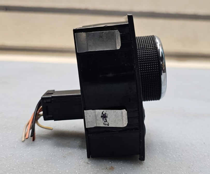 09-12 DODGE RAM 1500 2500 3500 4500 5500 HEADLIGHT FOG LIGHT DIMMER SWITCH BLACK