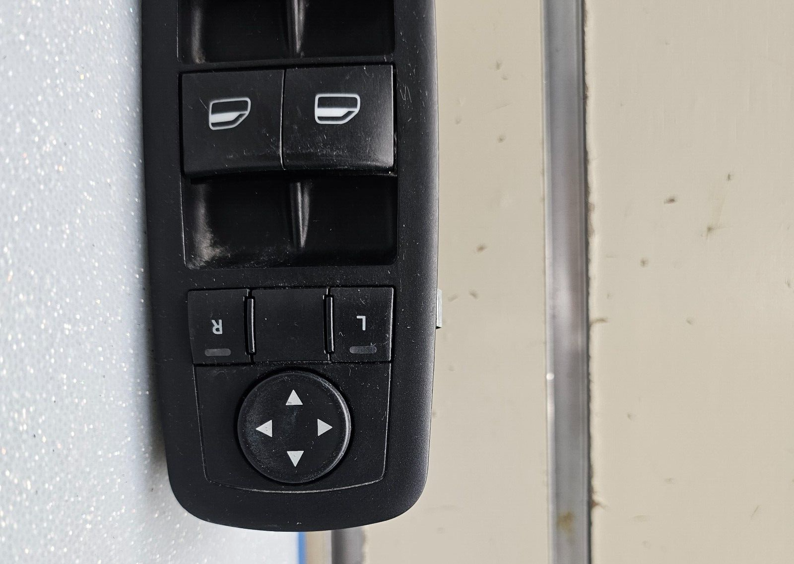 🔥12-16 Grand Caravan Town Country Master Left Driver Window Switch BLACK WS29