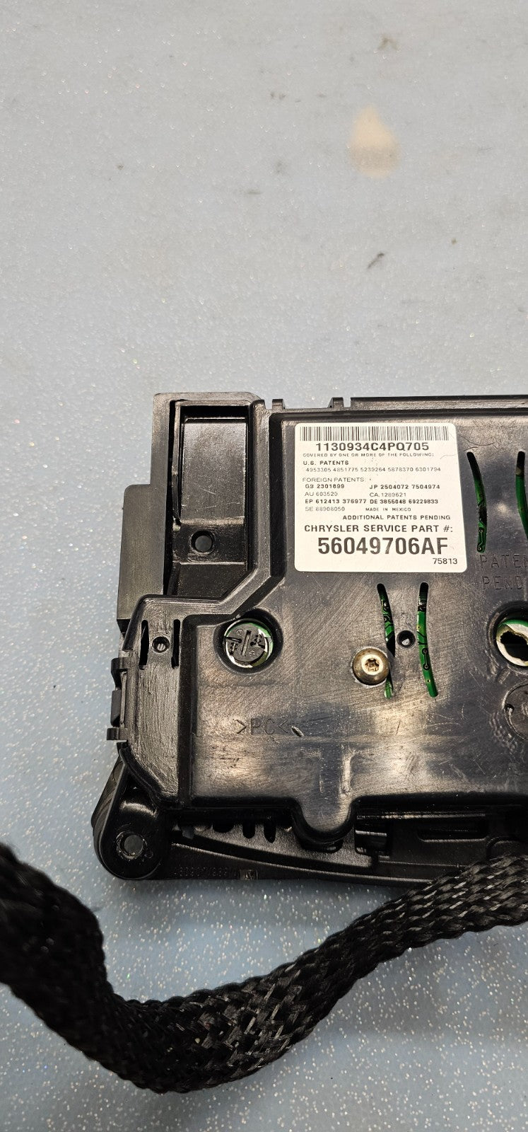 🔥03-10 DODGE RAM MOPAR OVERHEAD CONSOLE DOME MAP COMPASS MODULE ASSEMBLY BLACK