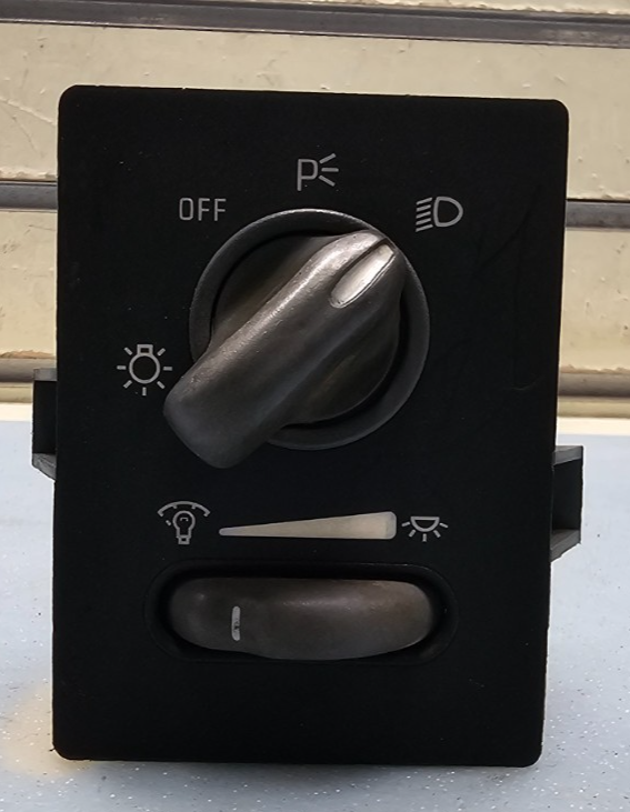 🔥97-03 GRAND PRIX FRONT FOG LEFT DRIVER LIGHT HEADLIGHT DIMMER SWITCH BLACK OEM