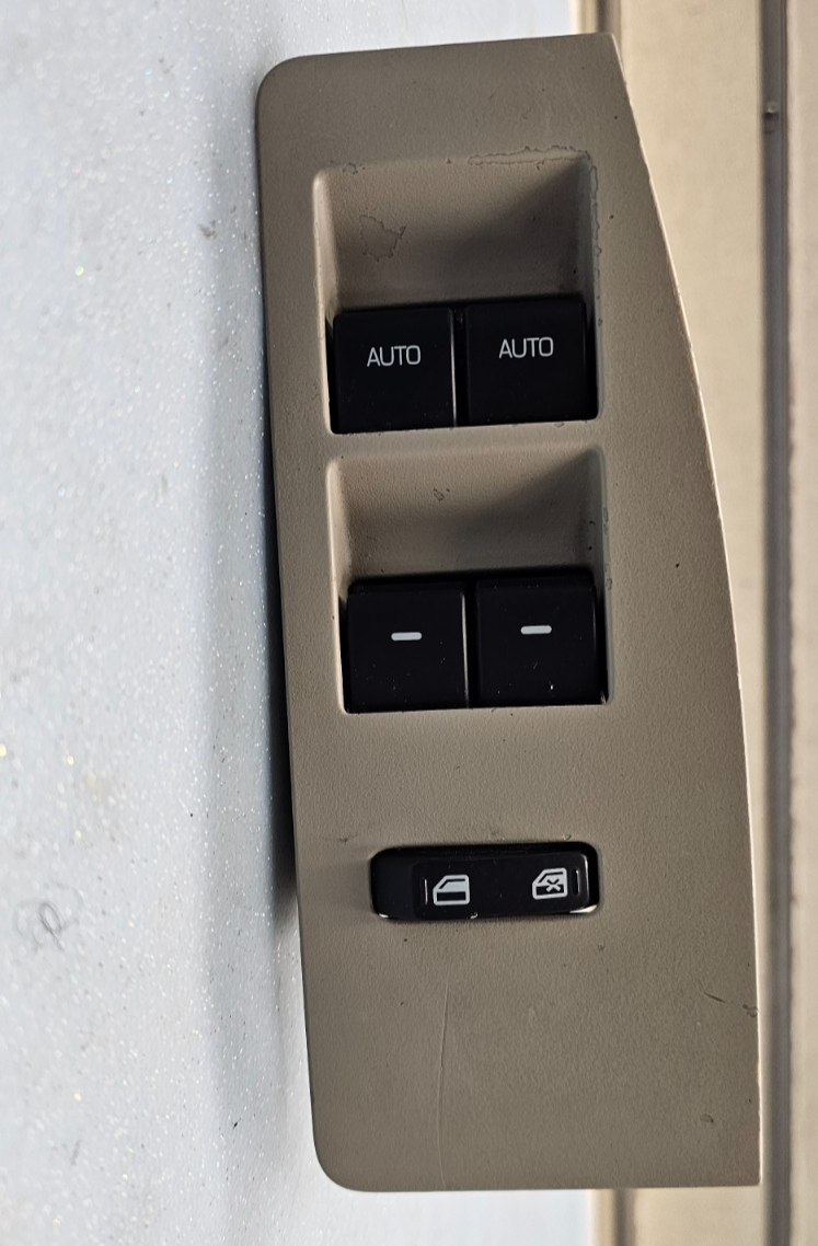 🔥10-12 Taurus Left Driver Door Master Power Window Switch Lock Assembly Tan