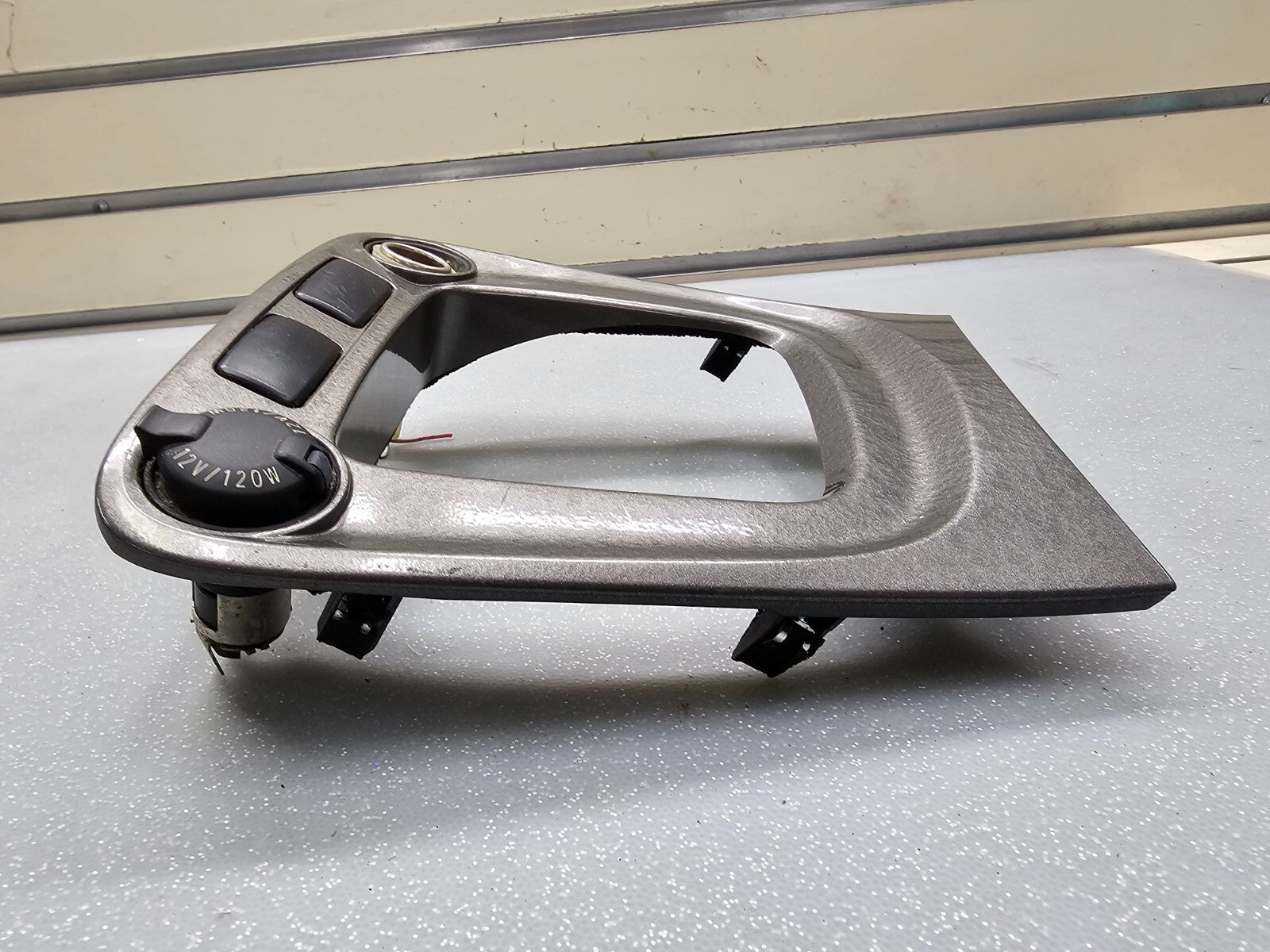 🔥01-03 TOYOTA HIGHLANDER Shifter Selector Lever Trim BEZEL SILVER