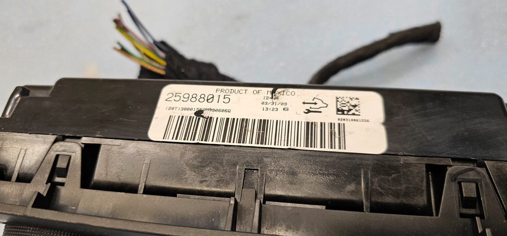 🔥06-11 IMPALA DASH AC A/C HVAC HEATER TEMPERATURE CLIMATE CONTROL PANEL 