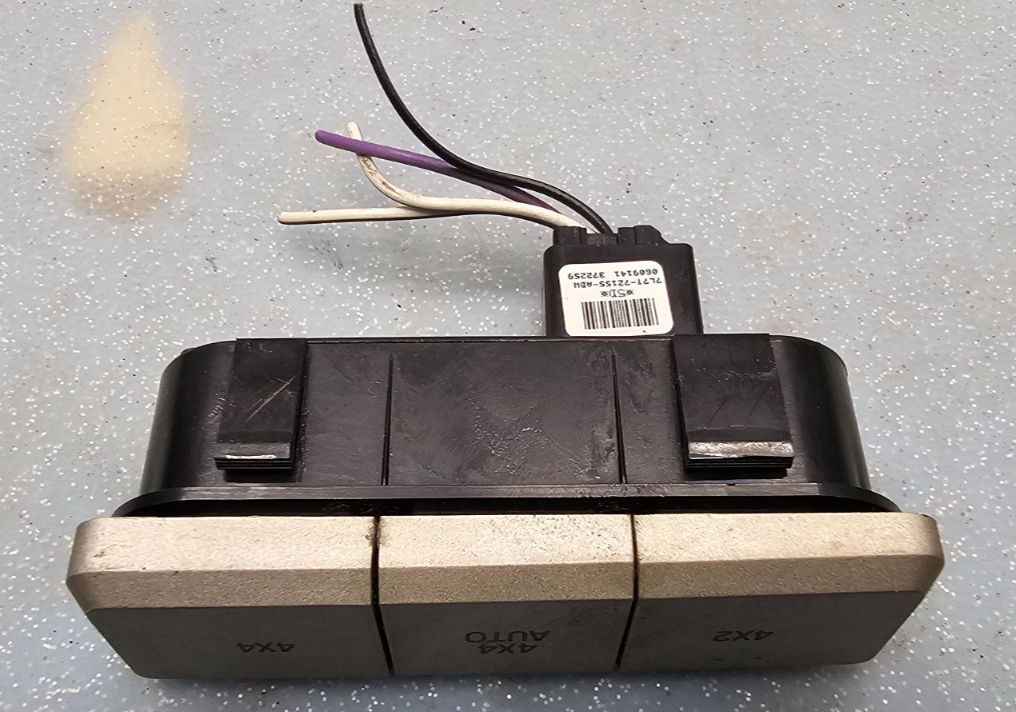🔥07-14 Lincoln Navigator 5.4L Traction Hazard Trunk Switch Control Silver