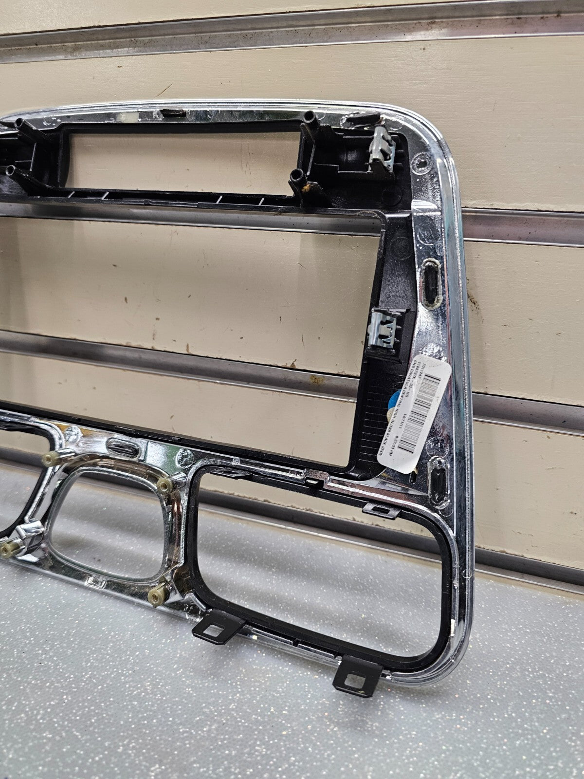 🔥11-14 Chrysler 200 Radio Climate Dash Trim Bezel with Traction Control BLACK