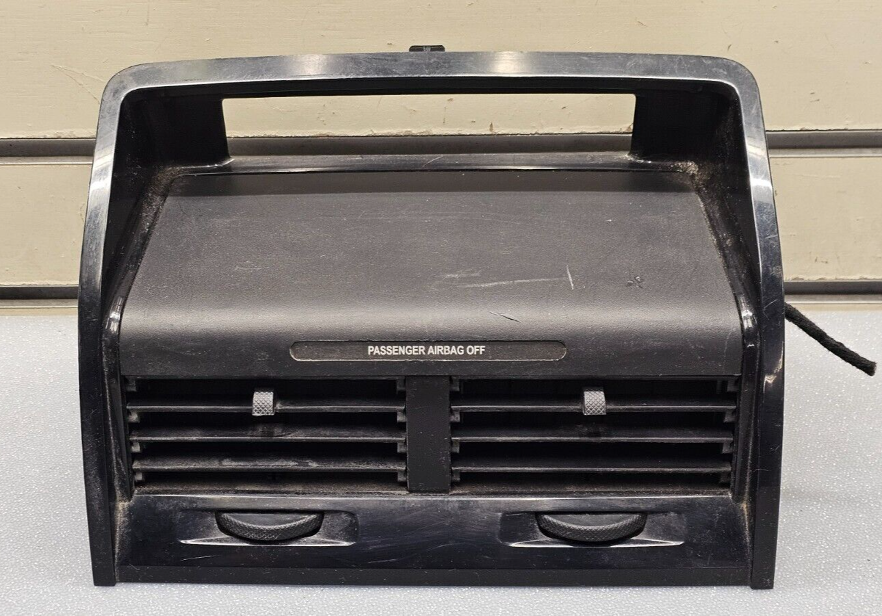 🔥08-12 ESCAPE MARINER TRIBUTE CENTER DASH BEZEL TRIM A/C AIR VENTS BLACK OEM