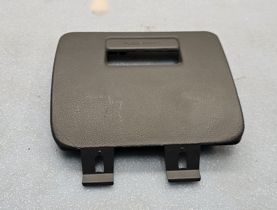 🔥92-97 Ford F150 F250 F350 Bronco Fuse box Cover Trim Panel Bezel black OEM