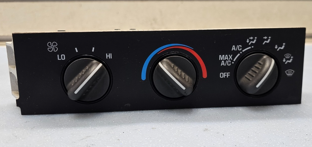 🔥01-07 Express Savana Dash AC A/C HVAC Heater Temperature Climate Control Black