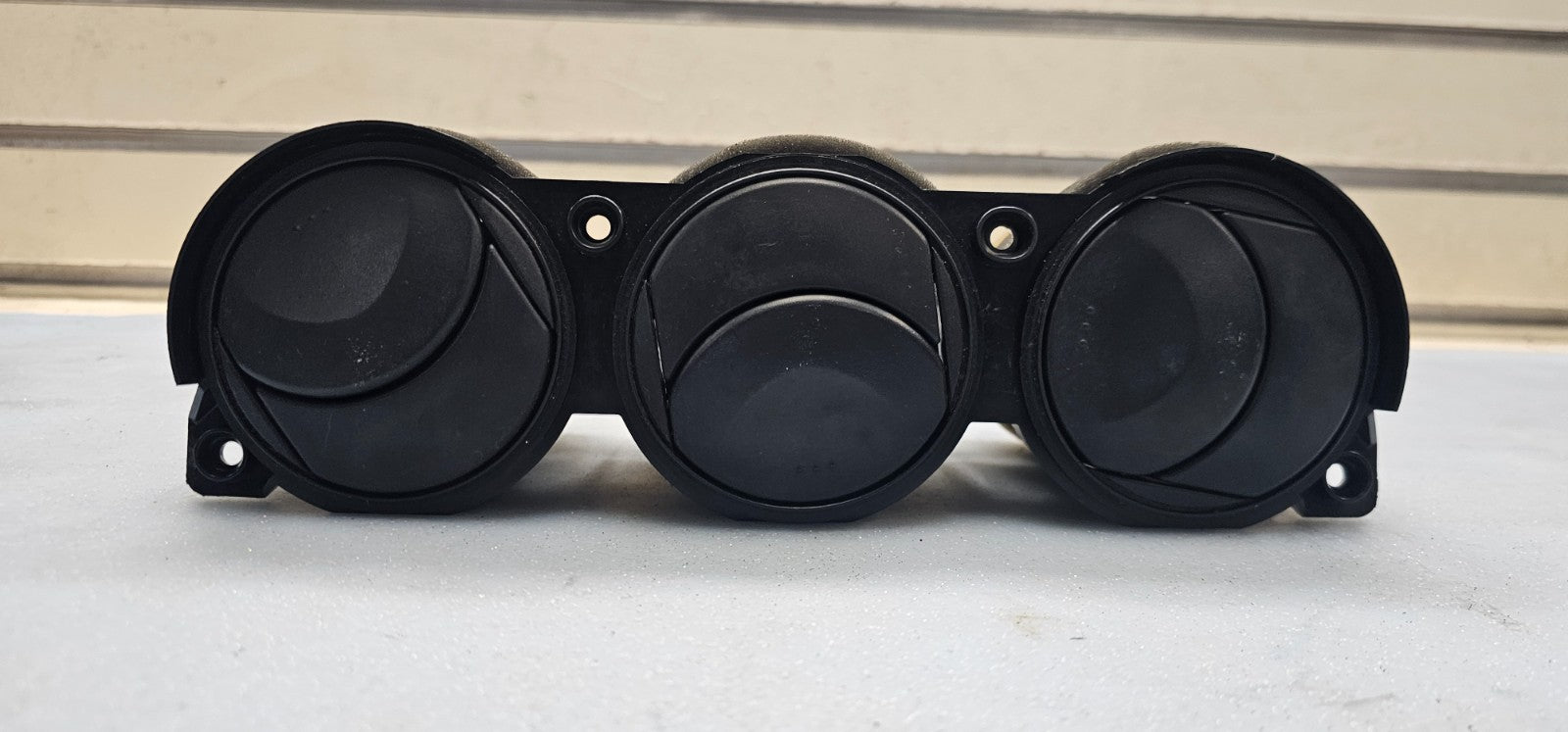 🔥03-08 MAZDA 6 CENTER DASH DUAL A/C HVAC AC AIR VENTS HEATER TRIM PANEL BLACK