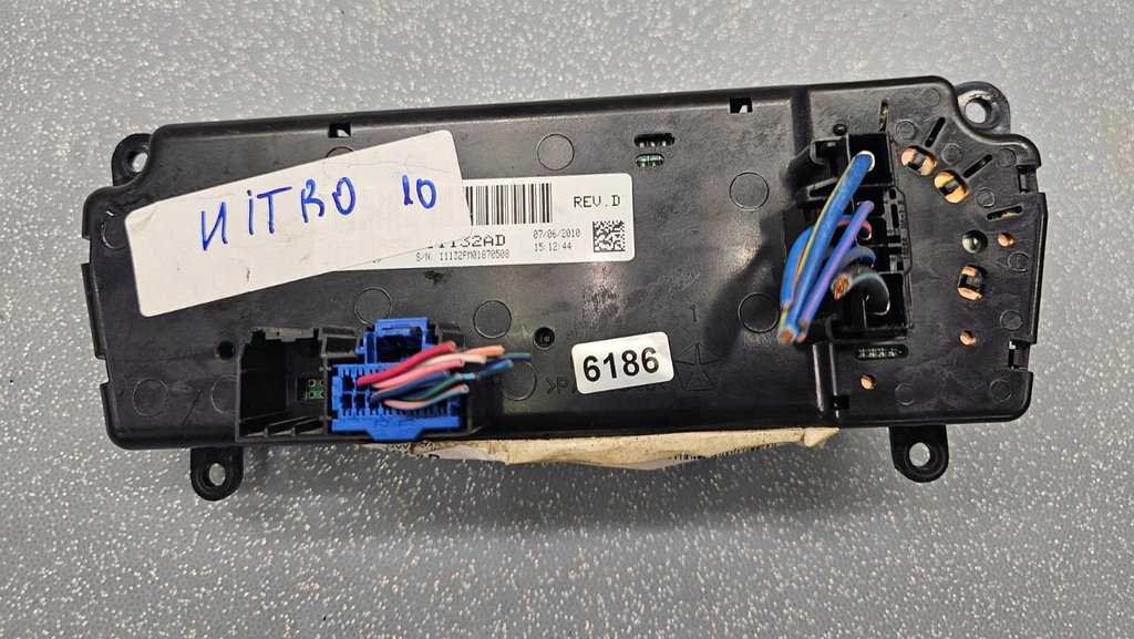 🔥10-12 Liberty Nitro A/C Heater Dash Temperature Climate Control Conditioner