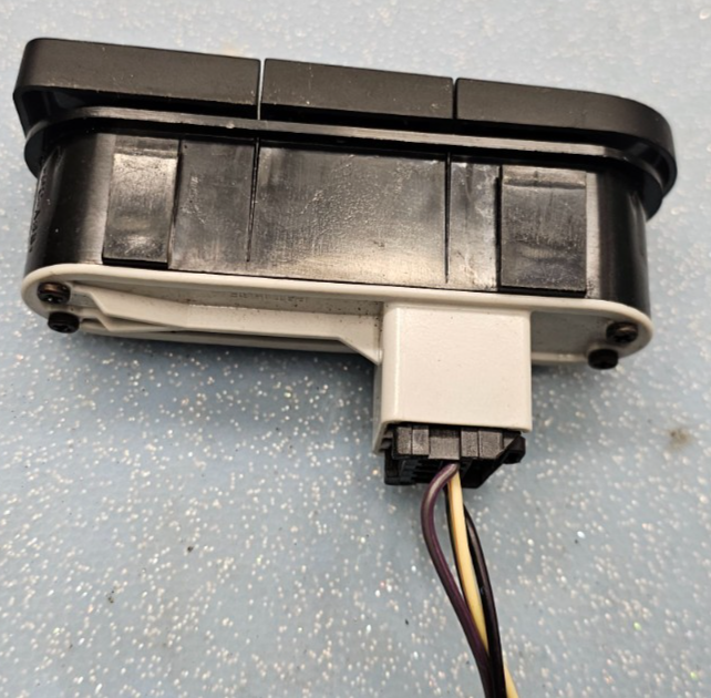 🔥07-10 Edge Dash Driver Information Display Setup Switch Button Assembly Black