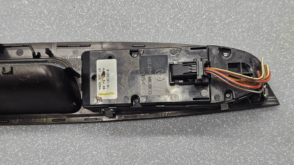 🔥07-14 BMW X5 X6 Front Left Driver Master Power Window Switch Control Black OEM