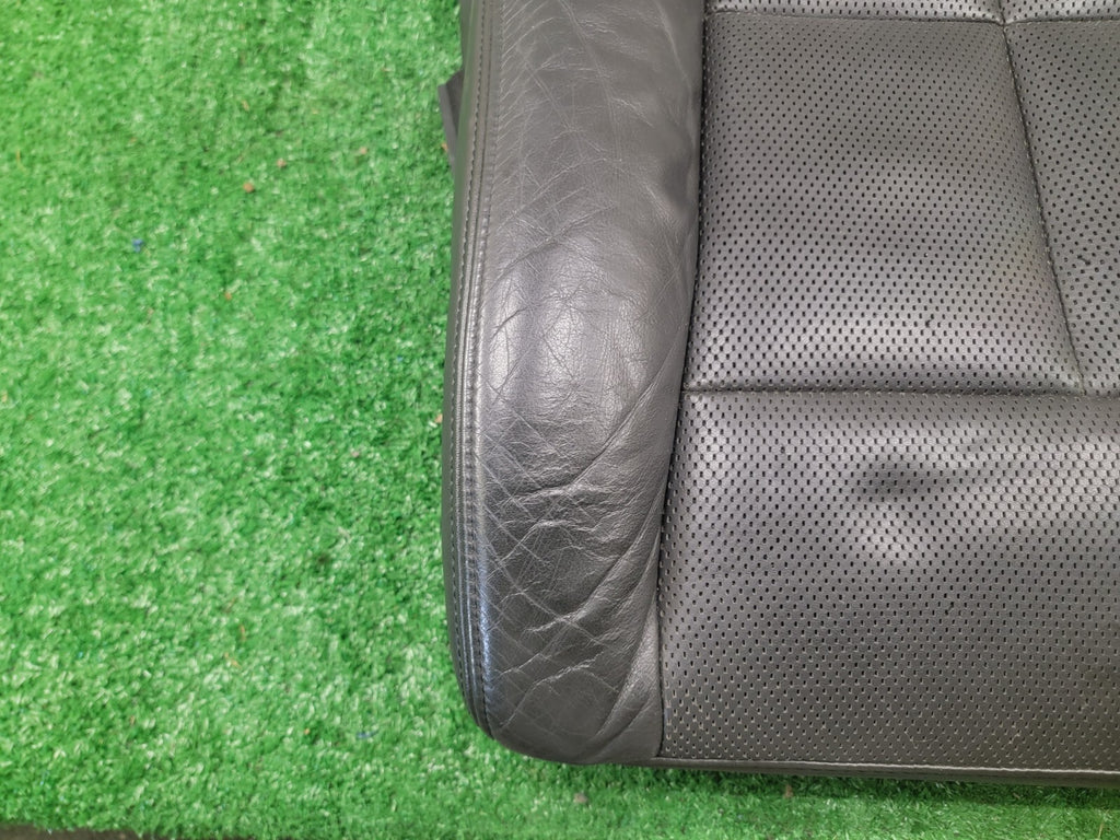 2007-2014 Lincoln Navigator Passenger Bottom Leather Seat Cover Gray