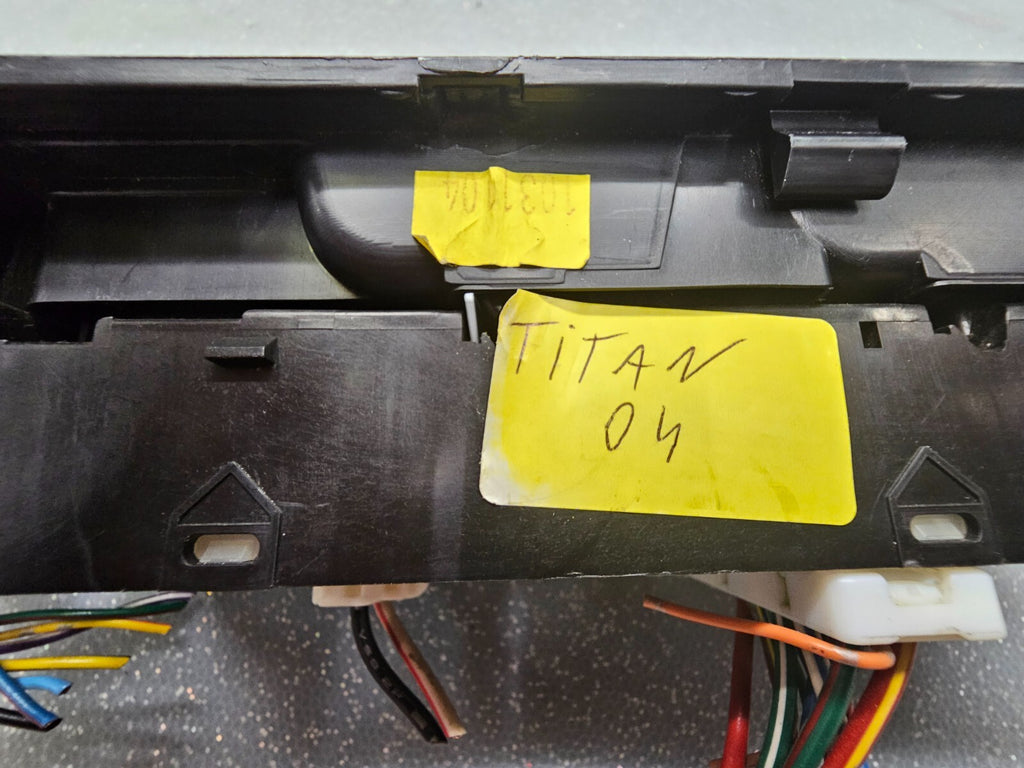 🔥04-15 TITAN ARMADA LEFT DRIVER MASTER POWER WINDOW LOCK SWITCH ASSEMBLY BLACK