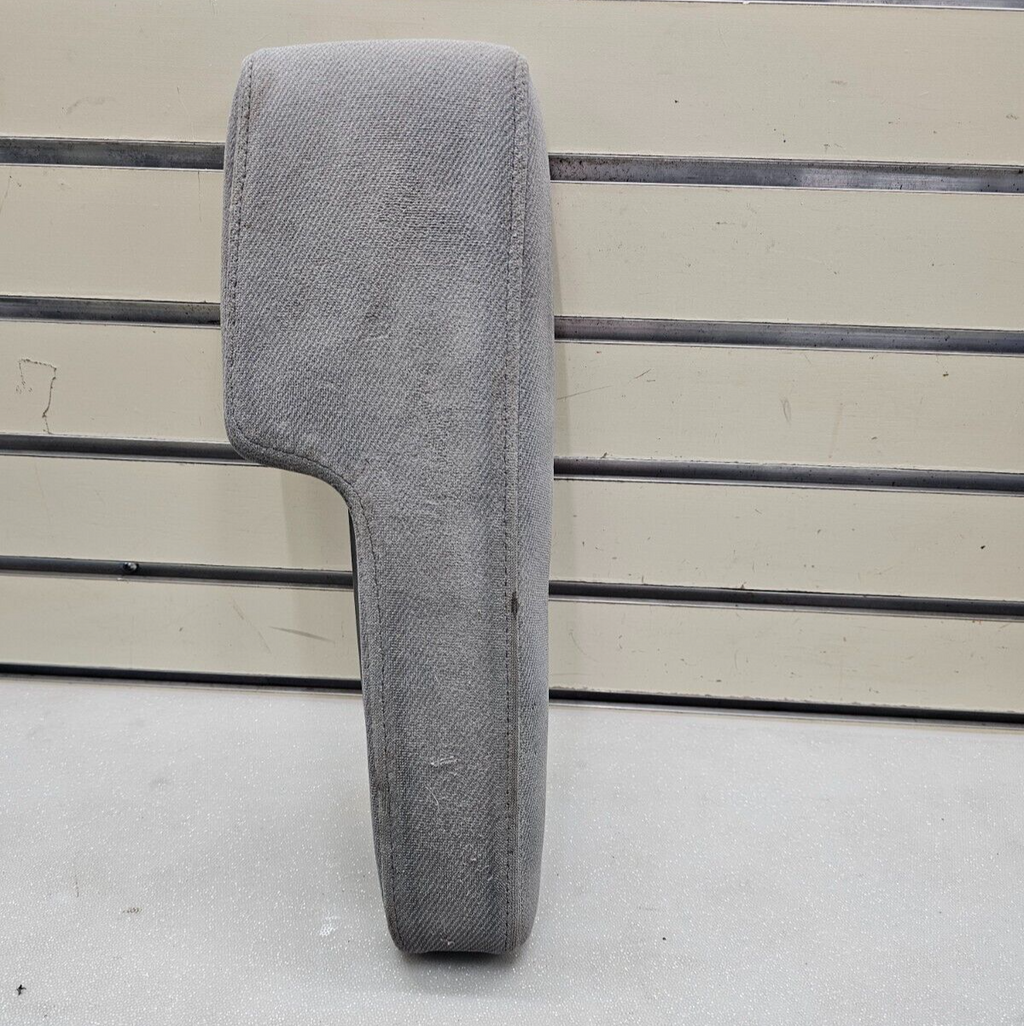 🔥01-05 Honda Civic Front Center Console Cover Arm Rest Lid Cover Gray Cloth OEM