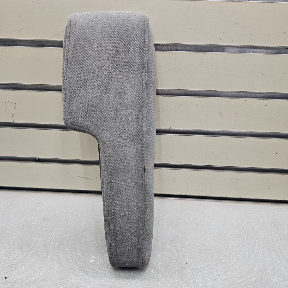 🔥01-05 Honda Civic Front Center Console Cover Arm Rest Lid Cover Gray Cloth OEM