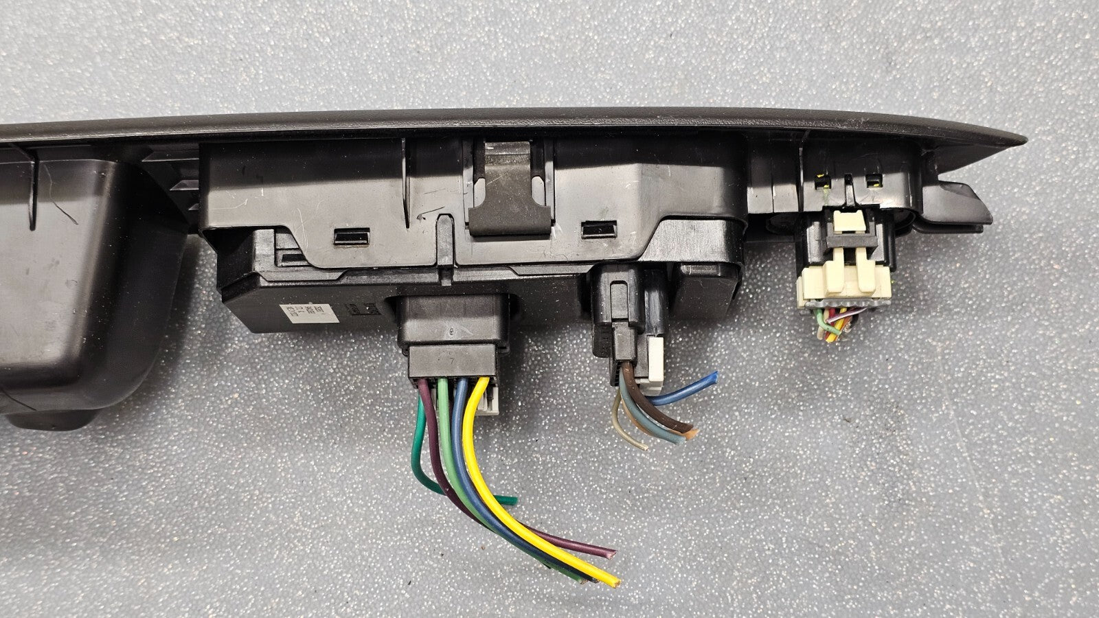🔥09-16 CHEVY IMPALA LEFT DRIVER MASTER POWER DOOR WINDOW SWITCH BEZEL BLACK