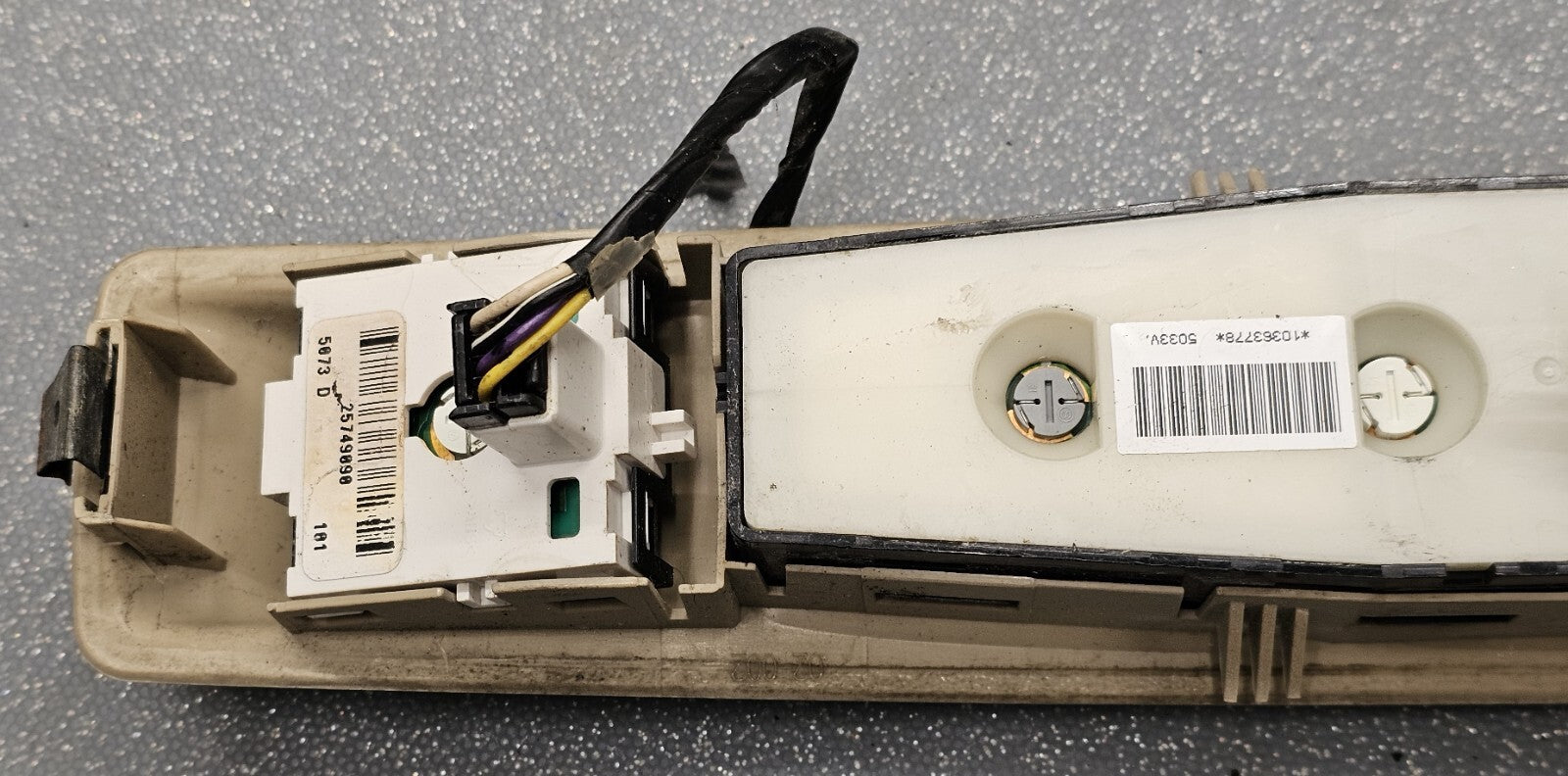 🔥03-07 CADILLAC CTS SRX LEFT Driver Door Master Power Window Switch Tan OEM
