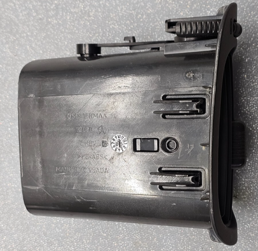 🔥01-07 GRAND Caravan Town Country Dash Left Driver Air Vent AC Heater Black