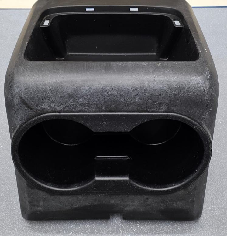 🔥04-08 Ford F150 Center Floor Console Shifter Shift Bezel Cup Holder Black OEM