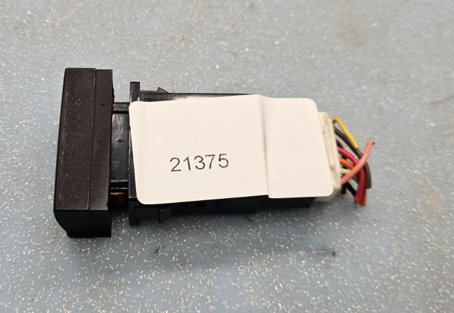 🔥07-09 SANTA FE HAZARD FLASHER EMERGENCY WARNING SWITCH OEM black