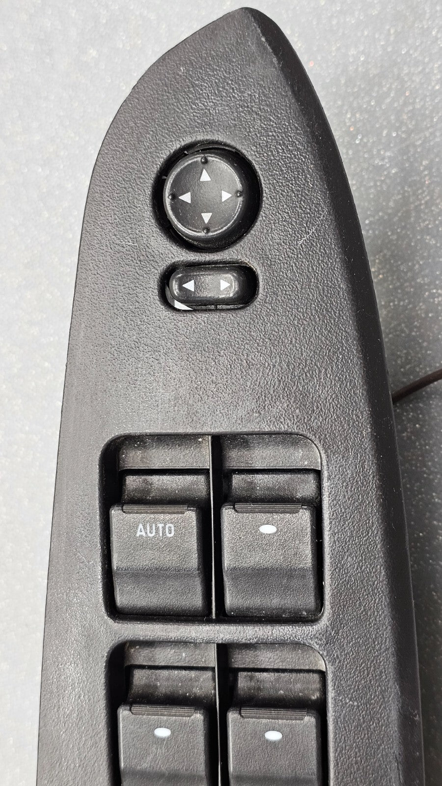 🔥09-16 CHEVY IMPALA LEFT DRIVER MASTER POWER DOOR WINDOW SWITCH BEZEL BLACK
