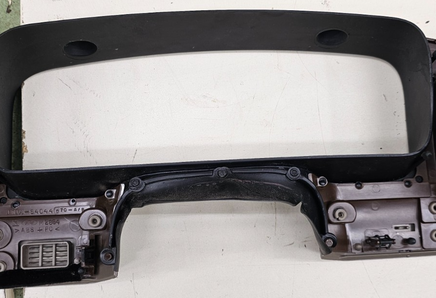 🔥98-02 Town Car Dash Speedometer Instrument Cluster Bezel Trim Panel Wood/Tan