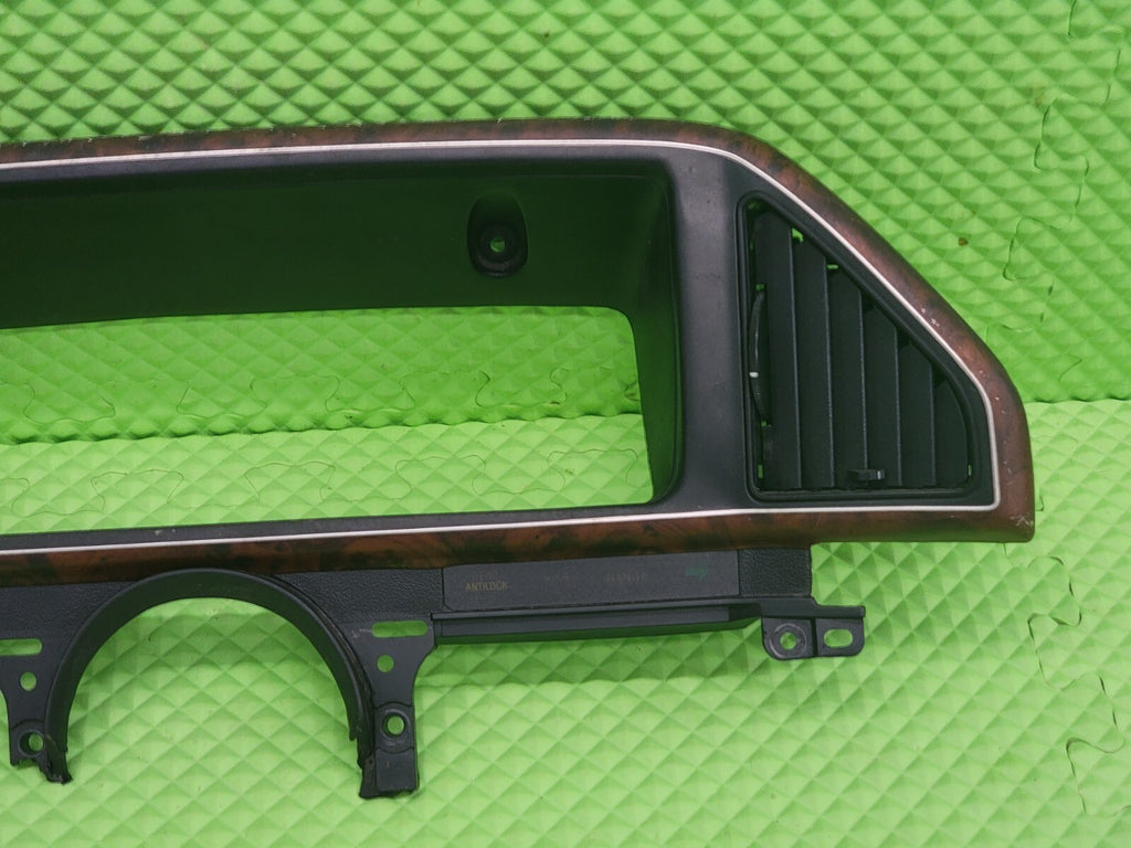 87-91 Ford F-150 F250 BRONCO Dash CLUSTER Bezel Speedo Gauge Trim woodgrain C11