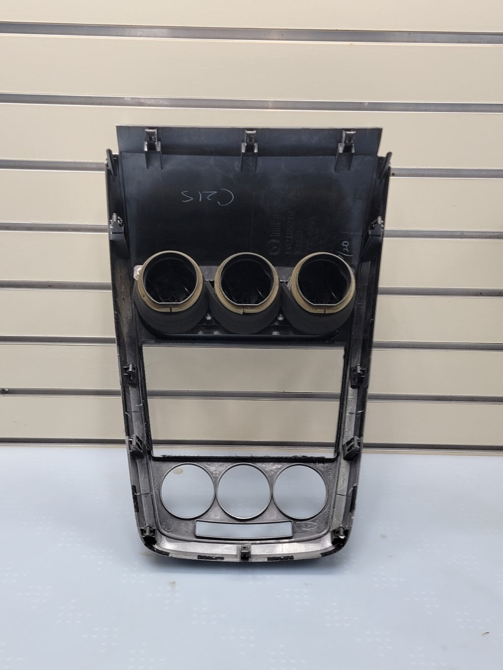 🔥07-09 MAZDA CX7 CENTER DASH PANEL RADIO STEREO CLIMATE BEZEL TRIM BLACK/SILVER