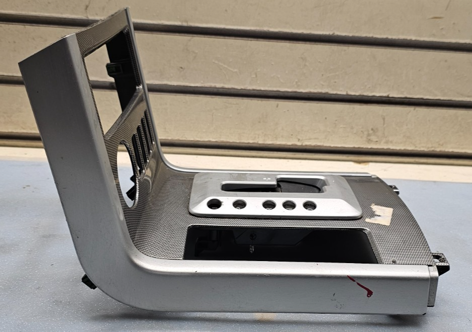 🔥05-12 NISSAN PATHFINDER CENTER CONSOLE SHIFTER SHIFT STORAGE BEZEL TRIM SILVER