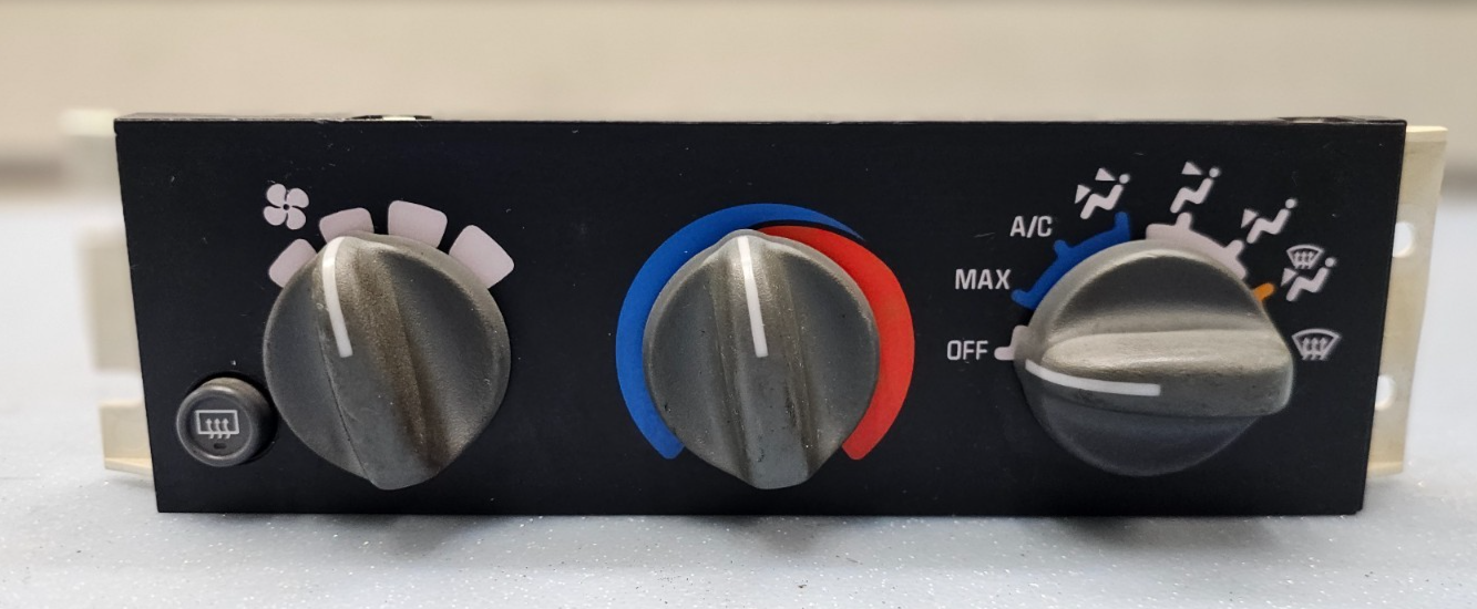 🔥94-95 BONNEVILLE AC A/C HVAC Climate Temperature Heater Control Panel Black